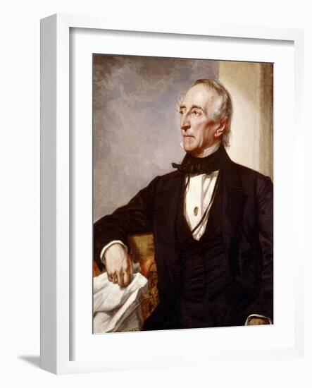 John Tyler, (10th Pres)-George Peter Alexander Healy-Framed Giclee Print