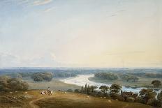 View of Bodenham and the Malvern Hills, Herefordshire-John Varley-Giclee Print