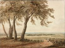 Richmond Hill, Surrey, 1834-John Varley-Giclee Print