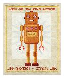 Ted Box Art Robot-John W^ Golden-Art Print