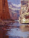 Arizona, Grand Canyon, Kayaks and Rafts on the Colorado River Pass Through the Inner Canyon, USA-John Warburton-lee-Photographic Print