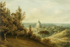 St Peter's from the Villa Milleni Near Rome-John `Warwick' Smith-Giclee Print