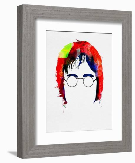 John Watercolor-Lora Feldman-Framed Premium Giclee Print