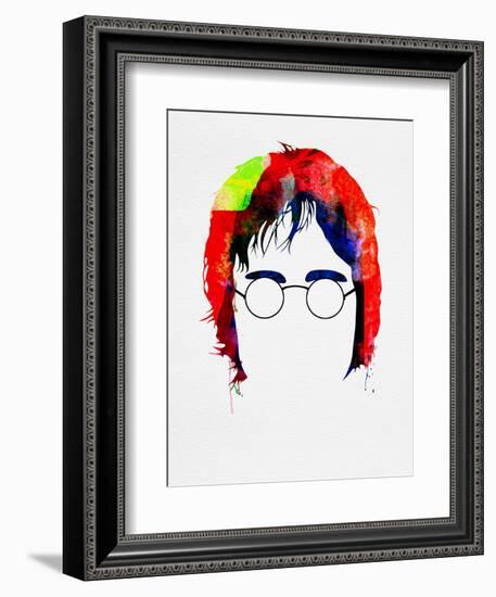 John Watercolor-Lora Feldman-Framed Premium Giclee Print