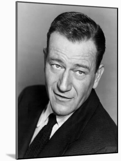 John Wayne, 1956-null-Mounted Photo