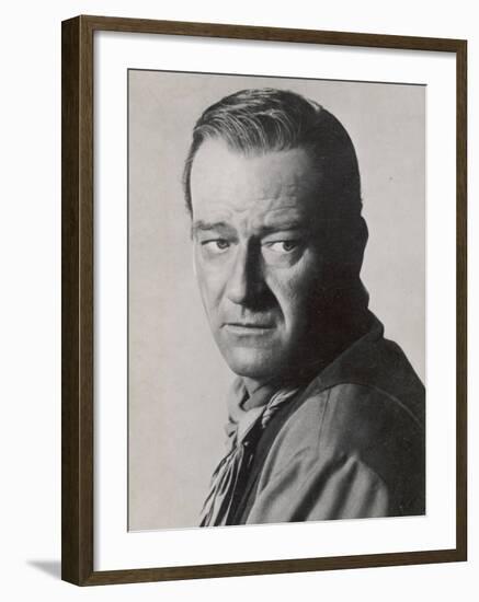 John Wayne American Film Actor-null-Framed Photographic Print