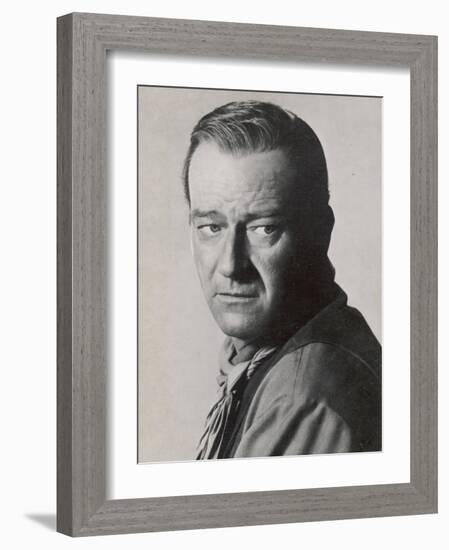 John Wayne American Film Actor-null-Framed Photographic Print