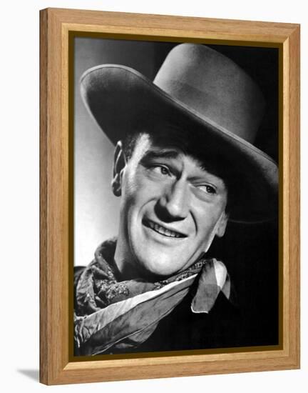 John Wayne, c.1940s-null-Framed Stretched Canvas