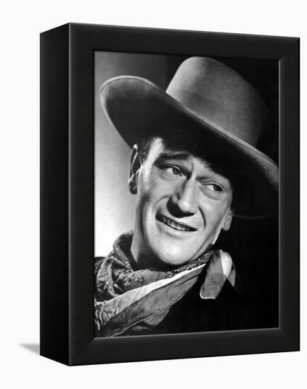 John Wayne, c.1940s-null-Framed Stretched Canvas