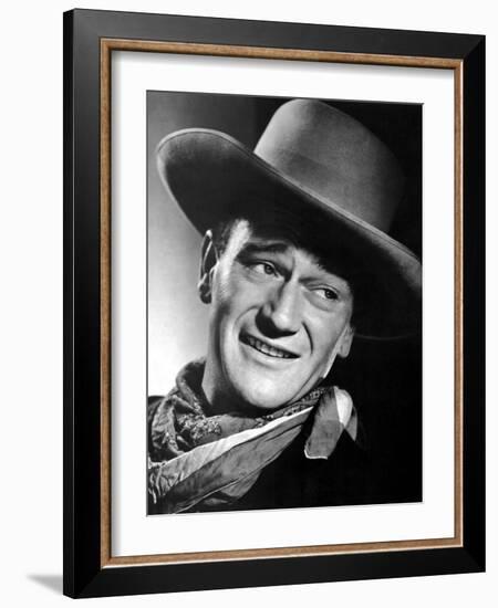 John Wayne, c.1940s-null-Framed Photo