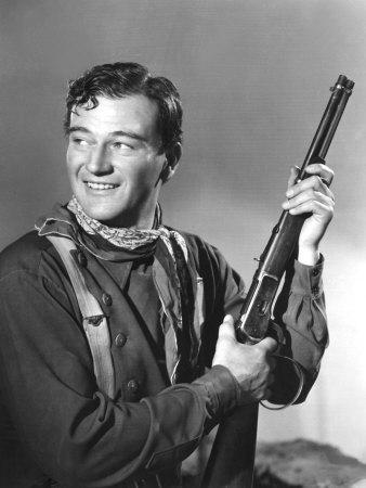 John Wayne in Costume for Stagecoach, 1939' Photo - | Art.com