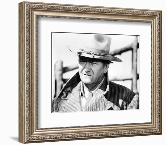 John Wayne - The Cowboys-null-Framed Photo