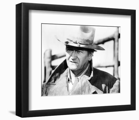 John Wayne - The Cowboys-null-Framed Photo