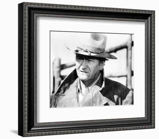 John Wayne - The Cowboys-null-Framed Photo