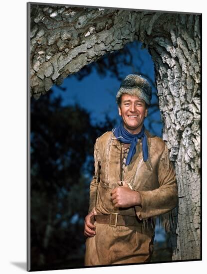 John Wayne THE FIGHTING KENTUCKIAN, 1949 directed by GEORGE WAGGNER (photo)-null-Mounted Photo