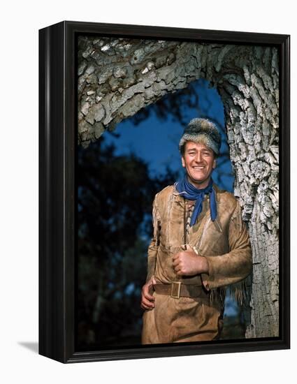 John Wayne THE FIGHTING KENTUCKIAN, 1949 directed by GEORGE WAGGNER (photo)-null-Framed Stretched Canvas
