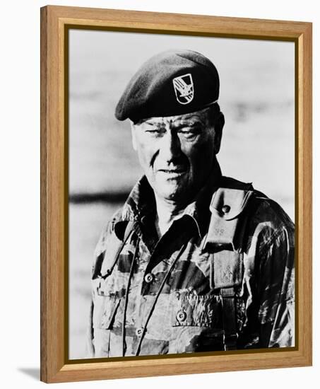 John Wayne, The Green Berets (1968)-null-Framed Stretched Canvas