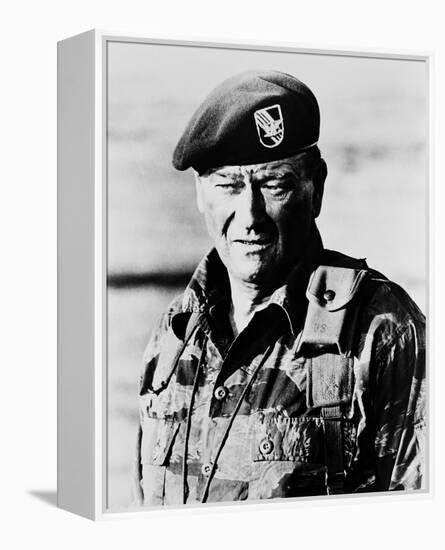 John Wayne, The Green Berets (1968)-null-Framed Stretched Canvas