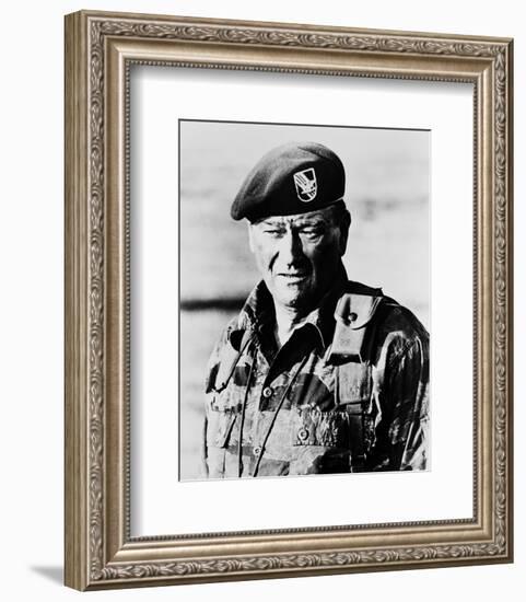 John Wayne, The Green Berets (1968)-null-Framed Photo