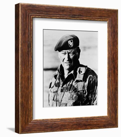 John Wayne, The Green Berets (1968)-null-Framed Photo