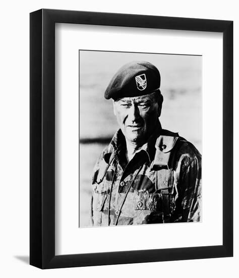 John Wayne, The Green Berets (1968)-null-Framed Photo