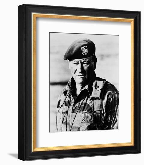 John Wayne, The Green Berets (1968)-null-Framed Photo