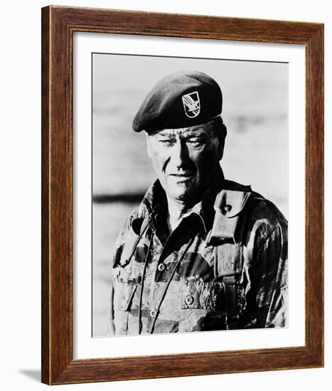 John Wayne, The Green Berets (1968)-null-Framed Photo