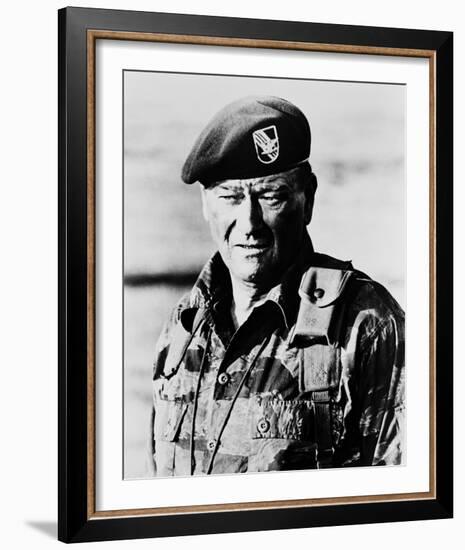 John Wayne, The Green Berets (1968)-null-Framed Photo