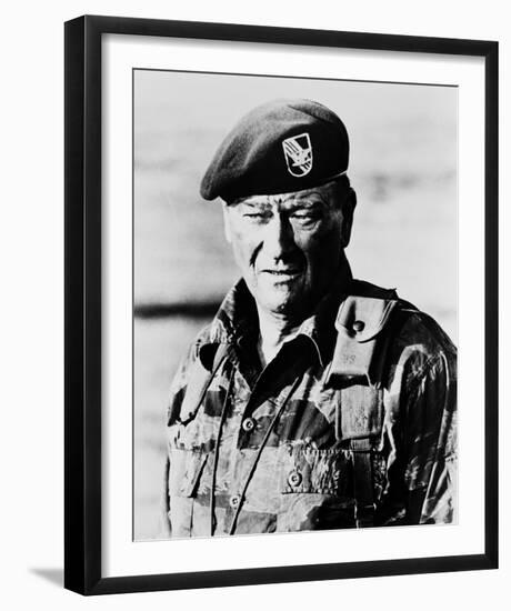 John Wayne, The Green Berets (1968)-null-Framed Photo