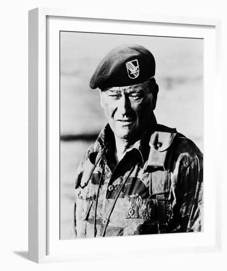 John Wayne, The Green Berets (1968)-null-Framed Photo