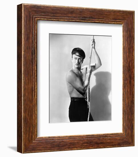 John Wayne - Wake of the Red Witch-null-Framed Photo