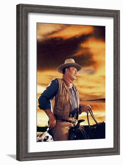 John Wayne-null-Framed Photo