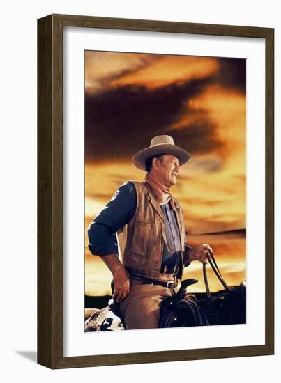 John Wayne-null-Framed Photo