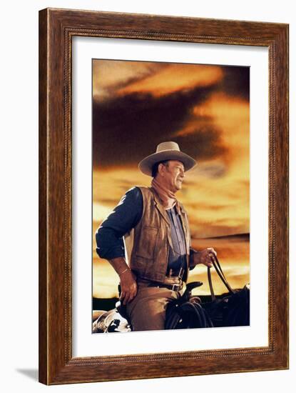 John Wayne-null-Framed Photo