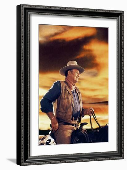 John Wayne-null-Framed Photo