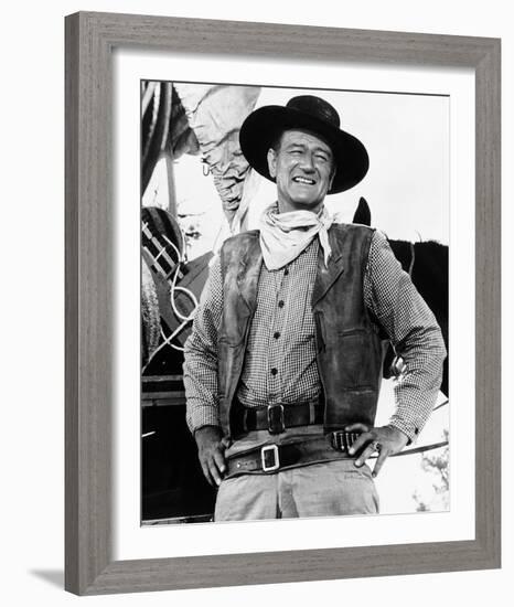 John Wayne-null-Framed Photo