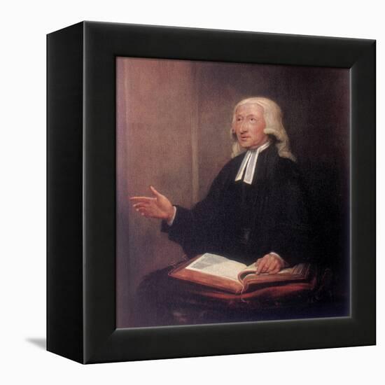 John Wesley, 18th Century English Non-Conformist Preacher-William Hamilton-Framed Premier Image Canvas