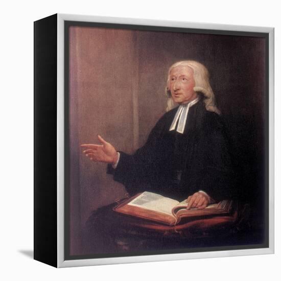 John Wesley, 18th Century English Non-Conformist Preacher-William Hamilton-Framed Premier Image Canvas