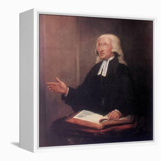 John Wesley, 18th Century English Non-Conformist Preacher-William Hamilton-Framed Premier Image Canvas