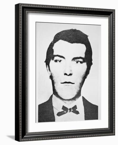 John Wesley Hardin-American Photographer-Framed Giclee Print