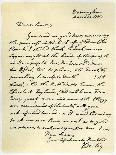 Letter from John Wesley to Samuel Bradburn, 25th March 1783-John Wesley-Framed Giclee Print