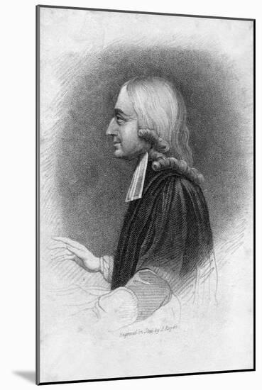John Wesley, Methodist Leader-J Rogers-Mounted Giclee Print