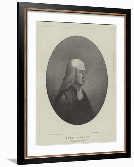 John Wesley-null-Framed Giclee Print