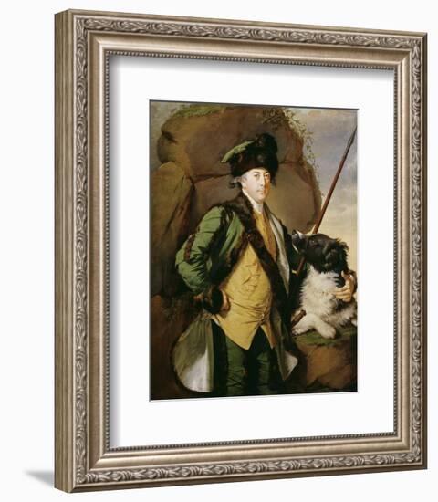 John Whetham of Kirklington-Joseph Wright-Framed Art Print