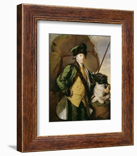 John Whetham of Kirklington-Joseph Wright-Framed Art Print