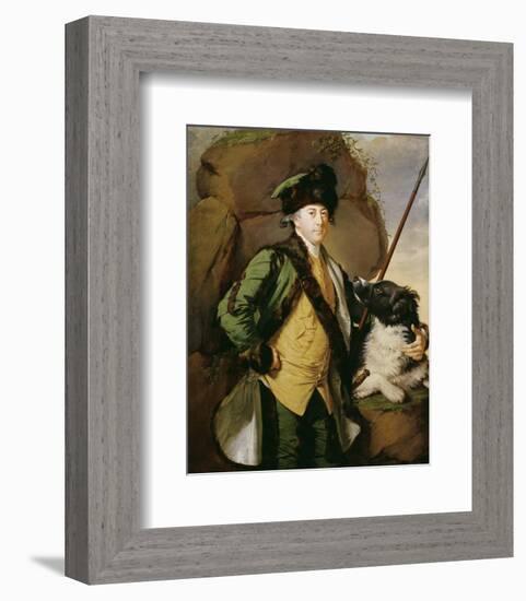 John Whetham of Kirklington-Joseph Wright-Framed Art Print