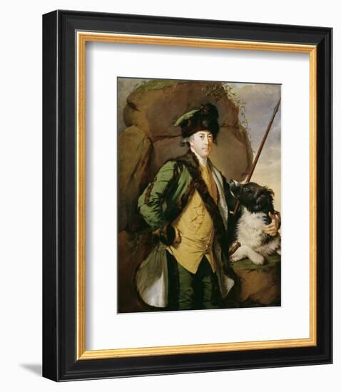 John Whetham of Kirklington-Joseph Wright-Framed Art Print