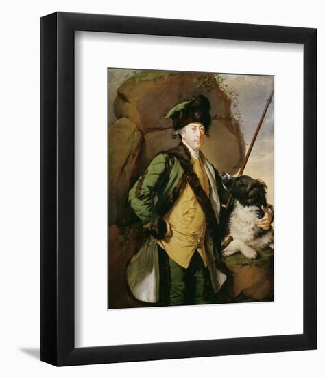 John Whetham of Kirklington-Joseph Wright-Framed Art Print