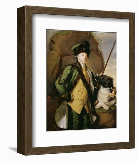 John Whetham of Kirklington-Joseph Wright-Framed Art Print