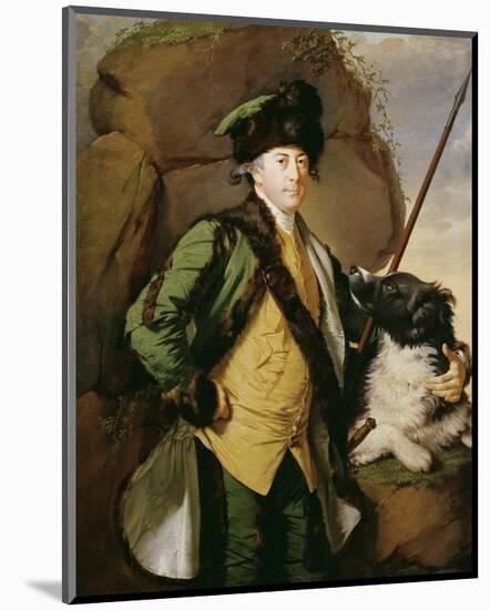 John Whetham of Kirklington-Joseph Wright-Mounted Art Print